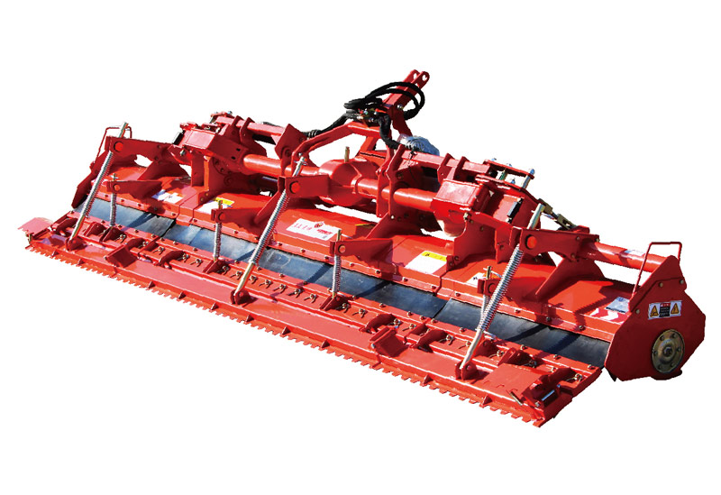 三段折疊式水田埋茬耕整機